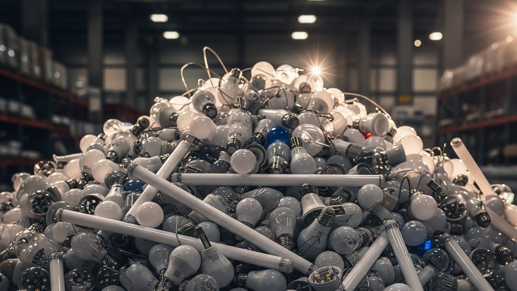 большая куча ламп