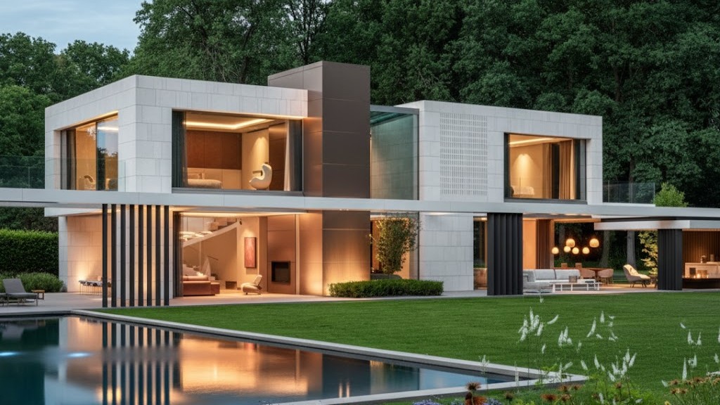 Красивый дом