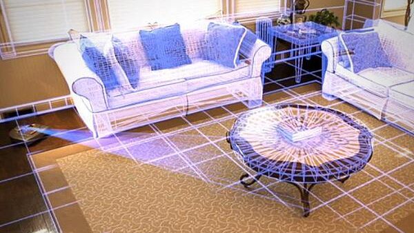 Лазерный робот - пылесос